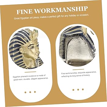 Amazon.co.jp: NUOLUX エジプト ファラオ 装飾品 ヴィンテージ ホーム